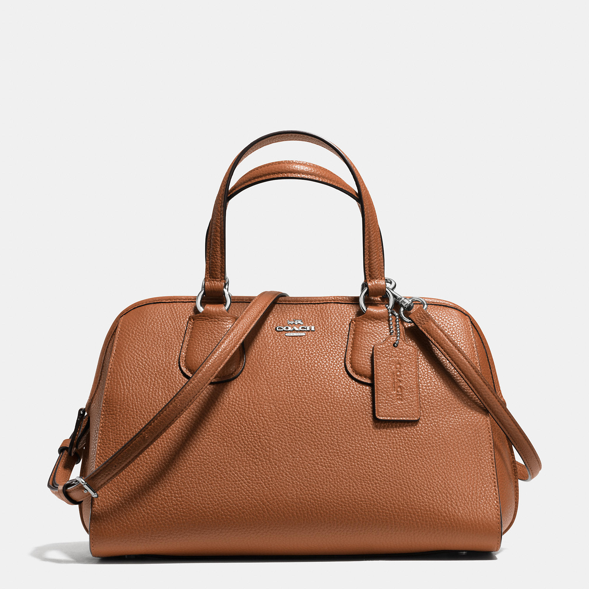 Genuine Leather Coach Nolita Satchel In Pebble Leather | Coach Outlet Canada